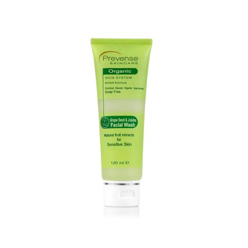 Prevense Grape Seed & Jojoba Facial Wash - 120ml