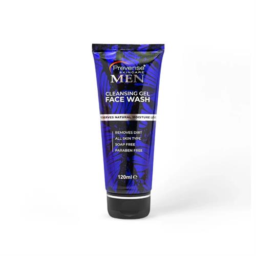 Prevense Men's Wash-Off Cleansing Gel - 120ml