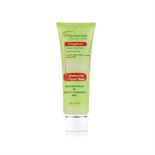 Prevense Strawberry & Aloe Facial Wash - 120ml