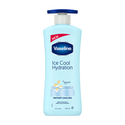 Vaseline Ice Cool Hydration Gel Cream - 400ml