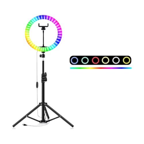 RGB Ring Light with Holder