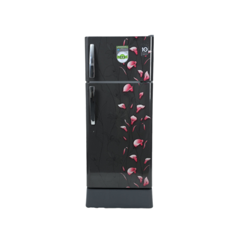 Abans 190L Defrost Double Door Refrigerator - R600 Gas (Floral Gray)