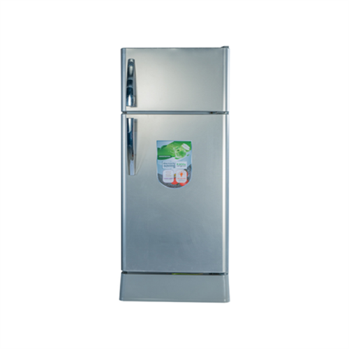 Abans 190L Upgraded Defrost Double Door Refrigerator - Silver
