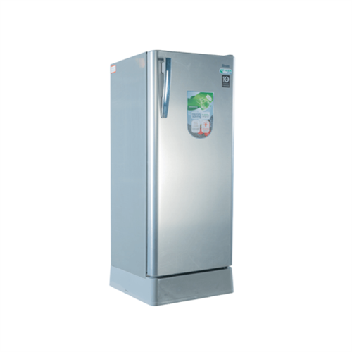 Abans 190L Upgraded Defrost Single Door Refrigerator with R600 Gas - Silver