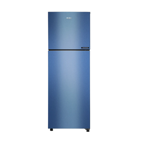 Haier 240L Double Door Non-Inverter Refrigerator - Green Inox