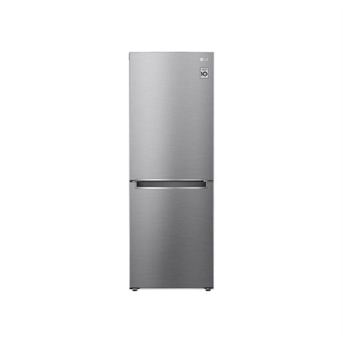 LG 320L Double Door Refrigerator Bottom Freezer - Platinum Silver