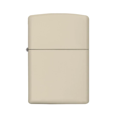 Zippo Lighter - Plain Cream Matte