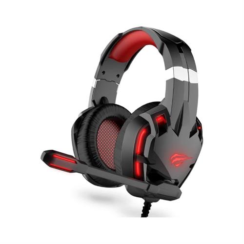 Havit H2001U Gaming Headphone Black & Red