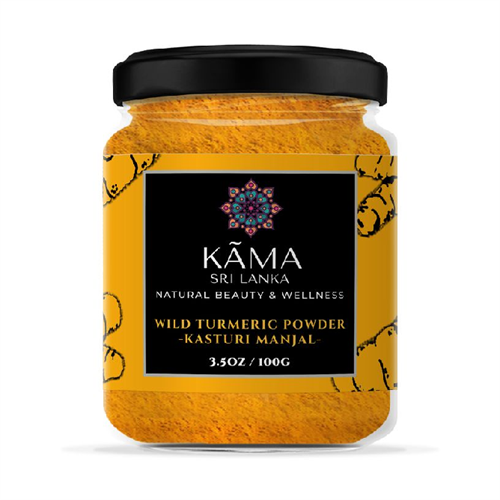 KAMA Wild Turmeric/Kasturi Manjal Powder - 100g