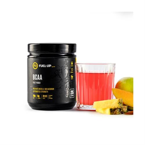 Fuel-Up BCAA Powder Workout Recovery Drink 325G - Fruit Punch