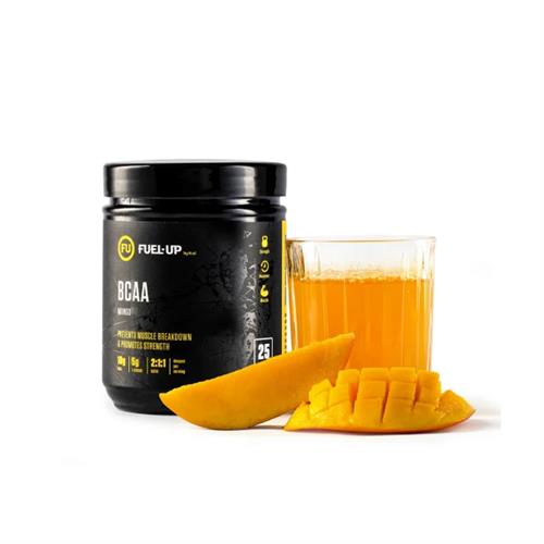 Fuel-Up BCAA Powder Workout Recovery Drink 325G Mango