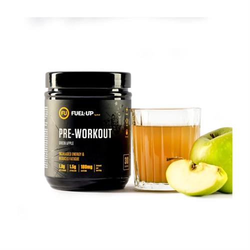 Fuel-Up Pre-Workout Powder 300g - Green Apple