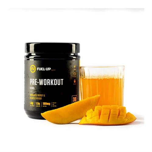 Fuel-Up Pre-Workout Powder 300g - Mango