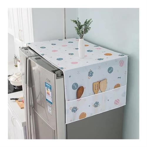 Refregerator Cover with Pockets
