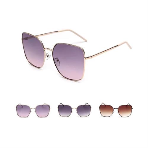 MINISO Metal Sunglasses with Large Frame