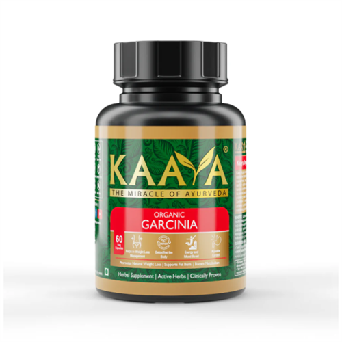 Kaaya Organic Garcinia Capsules for Weight Los - 60 Veg Capsules