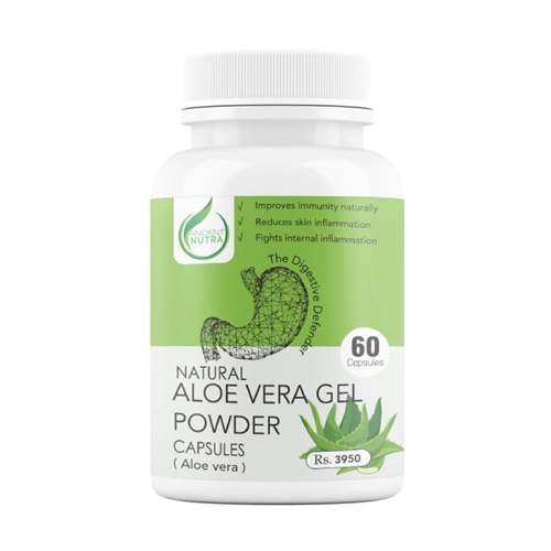Ancient Nutra Aloe Vera Gel Powder - 60 Capsules