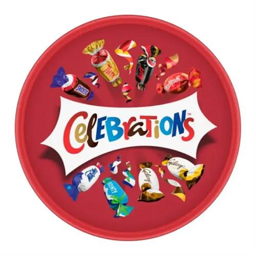 Celebration Tub 550g (Toffees & Chocolates)