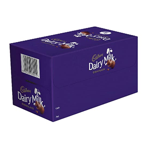 Cadbury Dairy Milk Chocolate Bar 13.2g - Pack Of 56pcs - 739.2g