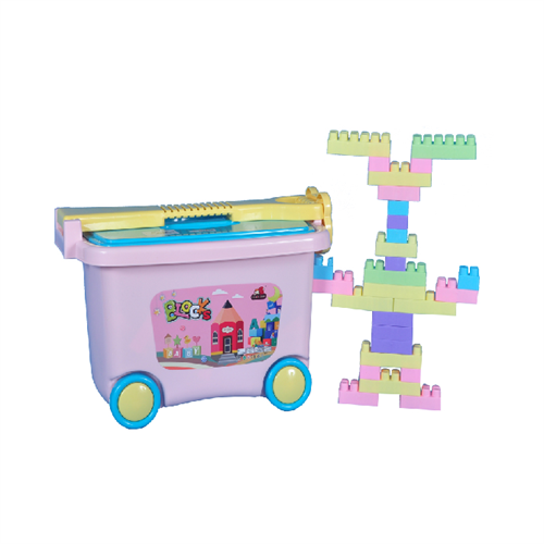 LEJOY BABY Building Blocks Bucket - 66 Pcs