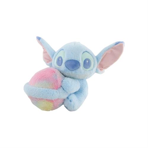 MINISO 10 inch Sitting Stitch Holding Planet Plush Toy