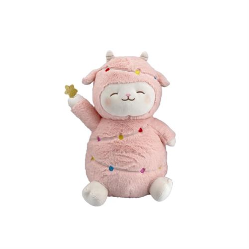 MINISO 19 inch Lamb Baa Plush Toy - Colorful Lights