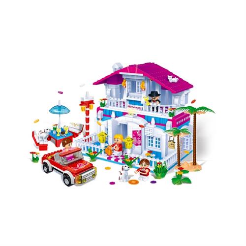 MINISO Holiday Villa Building Blocks - 552 Pcs