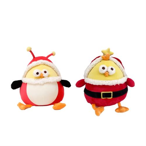 MINISO Mini Family Christmas Eve 11 inch Plush Toy - Santa Claus Ladybug