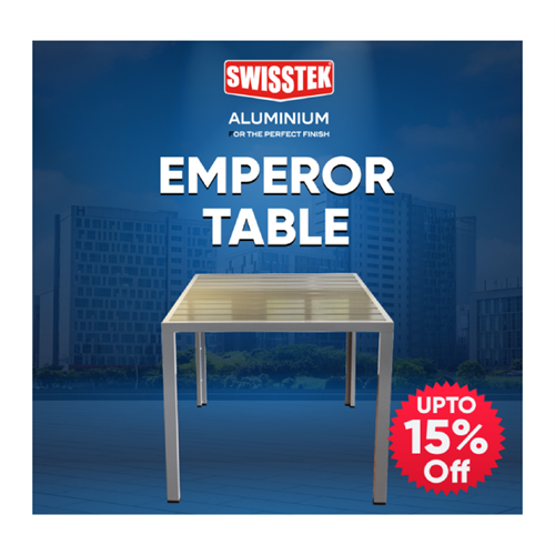 SWISSTEK Emperor Table - Grey