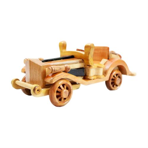 Wooden Handmade Vintage Car - Large