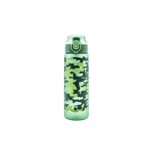 Camouflage Sports Plastic Water Bottle Green - 850ml