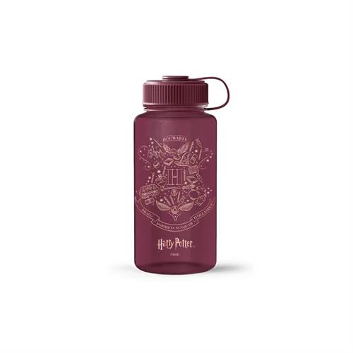 MINISO Harry Potter Plastic Cool Water Bottle with Handle 800ml - Red