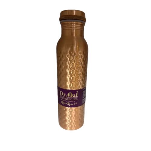 Copper Water Bottle with Design