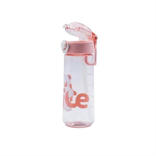 Kids Water Bottle Nice Bear Light Pink - 650ml