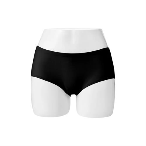 MINISO Lace Seamless Mid Waist Panties Black XL