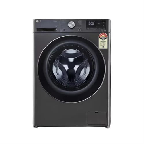LG 9Kg Front Load Washer and Dryer Machine Platinum Black
