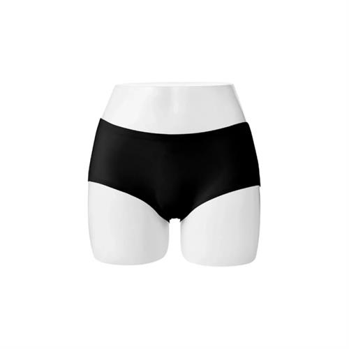 MINISO Lace Seamless Mid Waist Panties Black - M