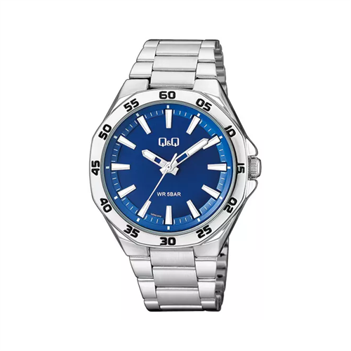 Q&Q Japan Movement by Citizen Mens Watch W/Box - QZ82J202Y
