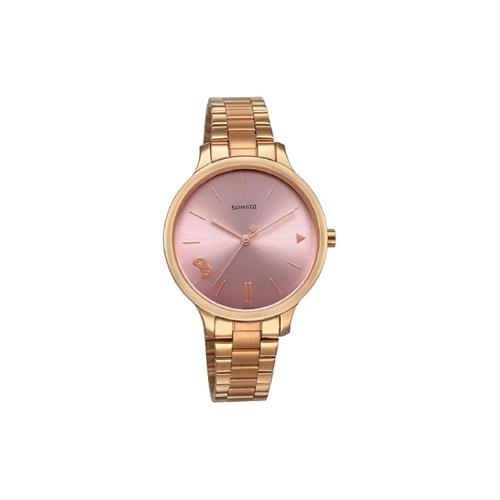 Sonata Pink Dial Analog Women's Watch