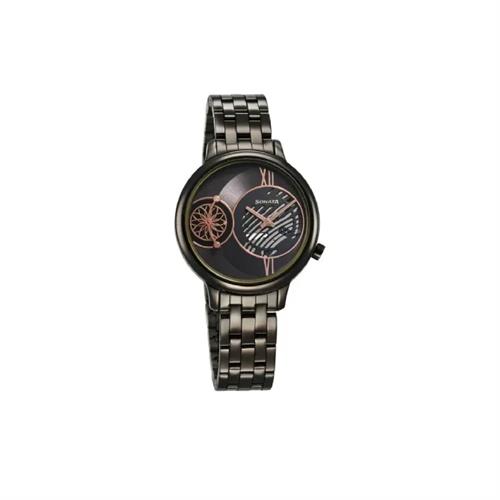 Sonata Unveil Quartz Analog Grey Dial Metal Strap Women's Watch