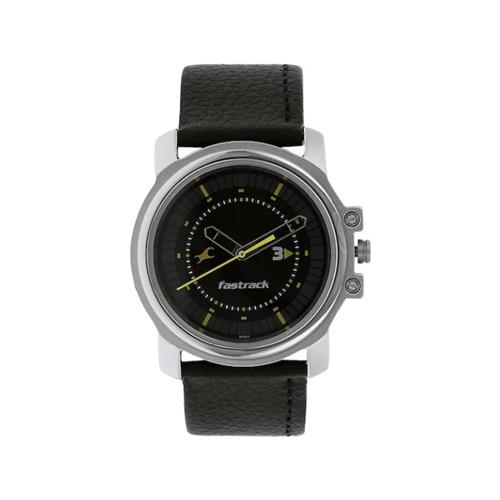 Fastrack Quartz Black Dial Men's Watch W/Box