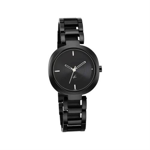 Fastrack Quartz Stunner Black Dial Women's Watch W/Box