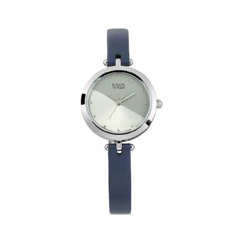 TITAN Quartz Raga Grey Dial Women's Watch W/Box