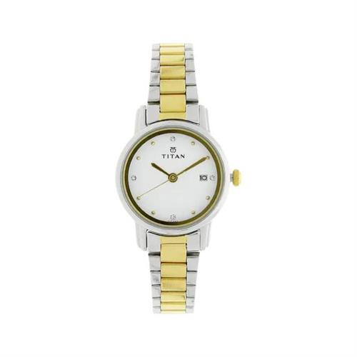 TITAN Quartz Sparkle Pink Dial Women's Watch W/Box