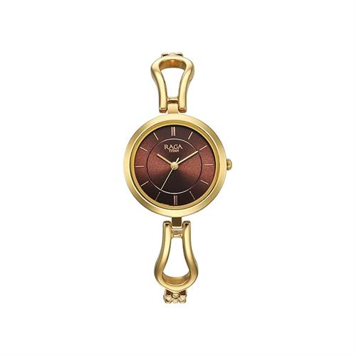 Titan Raga Champagne Dial Women's Watch