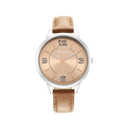 Titan Trendsetters Light Rose Gold Dial Women's Watch