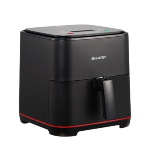 Sharp 1450W Non-stick Coating 5L Air Fryer - KF-AF50RT-K3