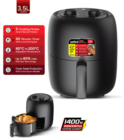 Sanford 3.5L Air Fryer- SF-2457AF