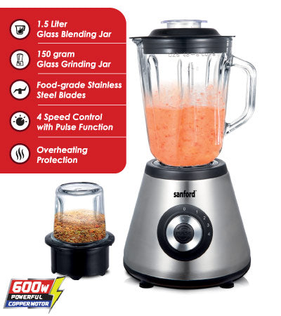 Sanford 1.5L Blender - SF 6816BR