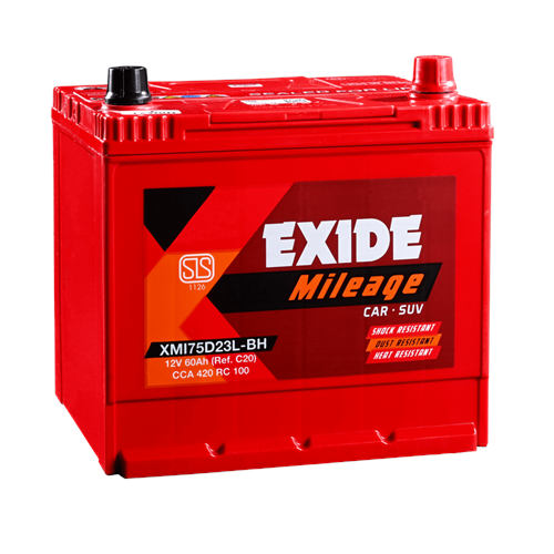 Exide MF75D23L (2 Years Full Warranty)